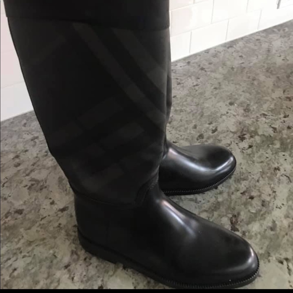 Burberry Rain boots. Knee high